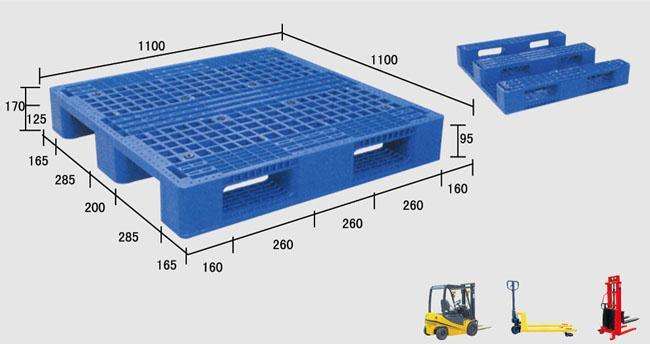 立體(tǐ)仓库专用(yòng)塑料托盘